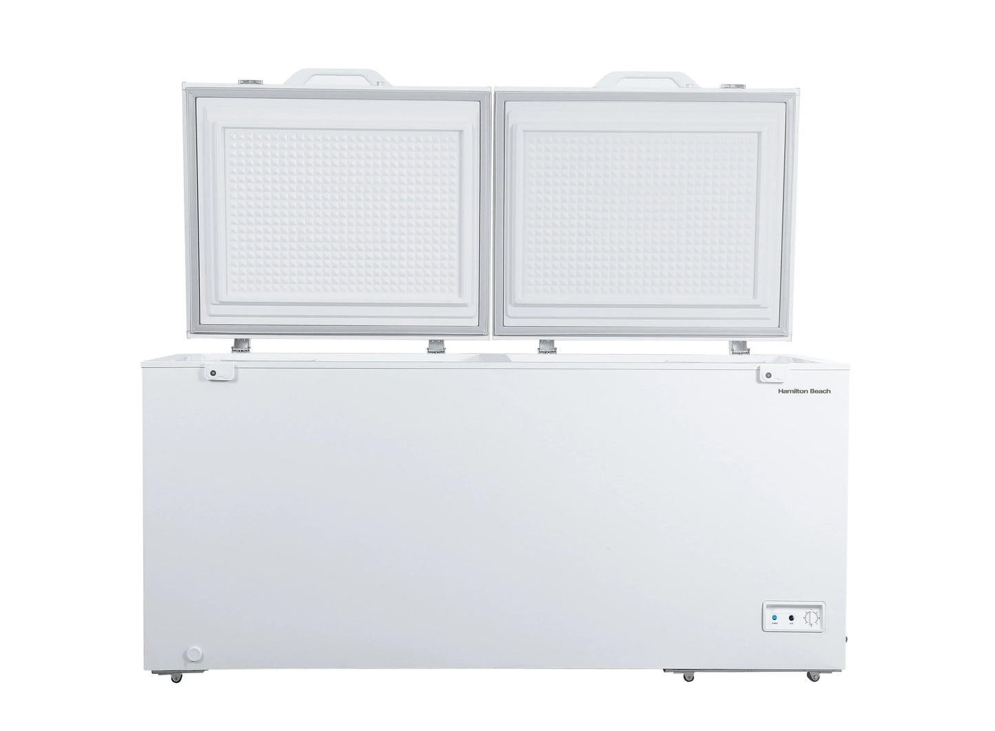 Hamilton Beach 17 Cu. Ft. Chest Freezer, Double Door, HBFRF1749, White | Fridge.com