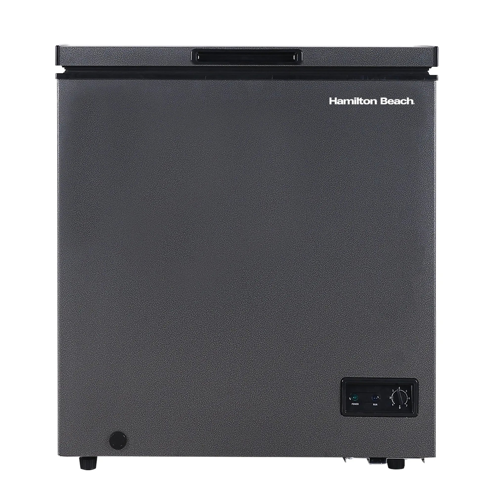 Hamilton Beach 5.0 Cu Ft Chest Freezer with Unique Granite Finish Cabinet, Manual Defrost | Fridge.com