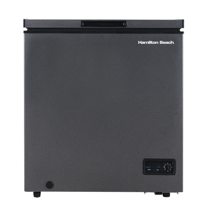 Hamilton Beach 5.0 Cu Ft Chest Freezer with Unique Granite Finish Cabinet, Manual Defrost | Fridge.com