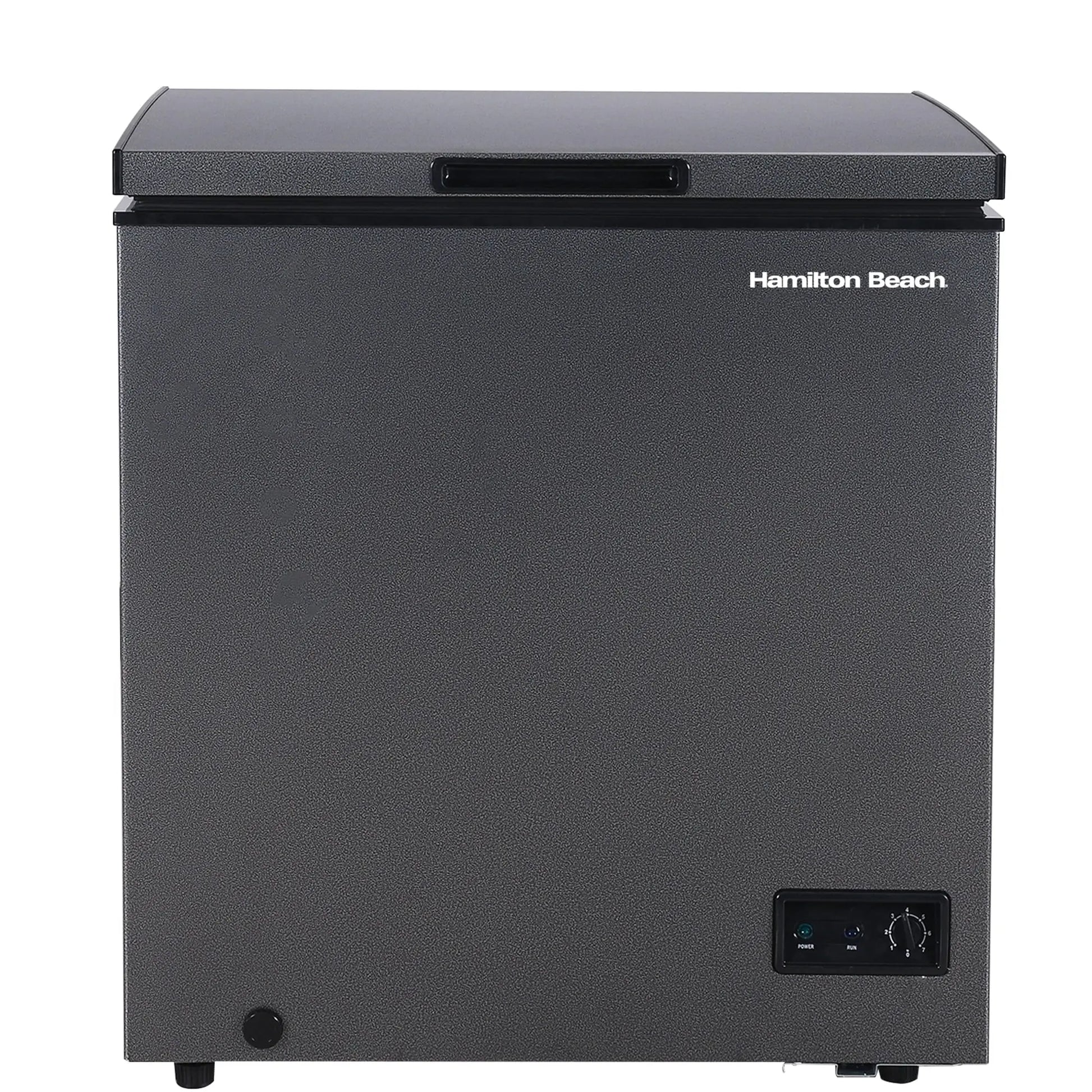 Hamilton Beach 5.0 Cu Ft Chest Freezer with Unique Granite Finish Cabinet, Manual Defrost | Fridge.com