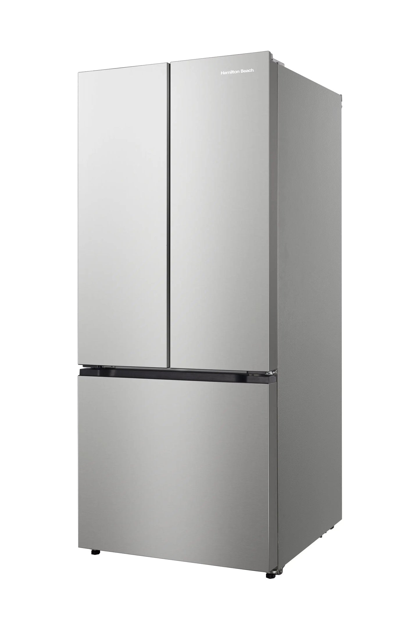 Hamilton Beach, 17.7 Cu. Ft. French Door Refrigerator, Freestanding Installation, Platinum Silver, HZ0771 | Fridge.com