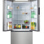 Hamilton Beach, 17.7 Cu. Ft. French Door Refrigerator, Freestanding Installation, Platinum Silver, HZ0771 | Fridge.com