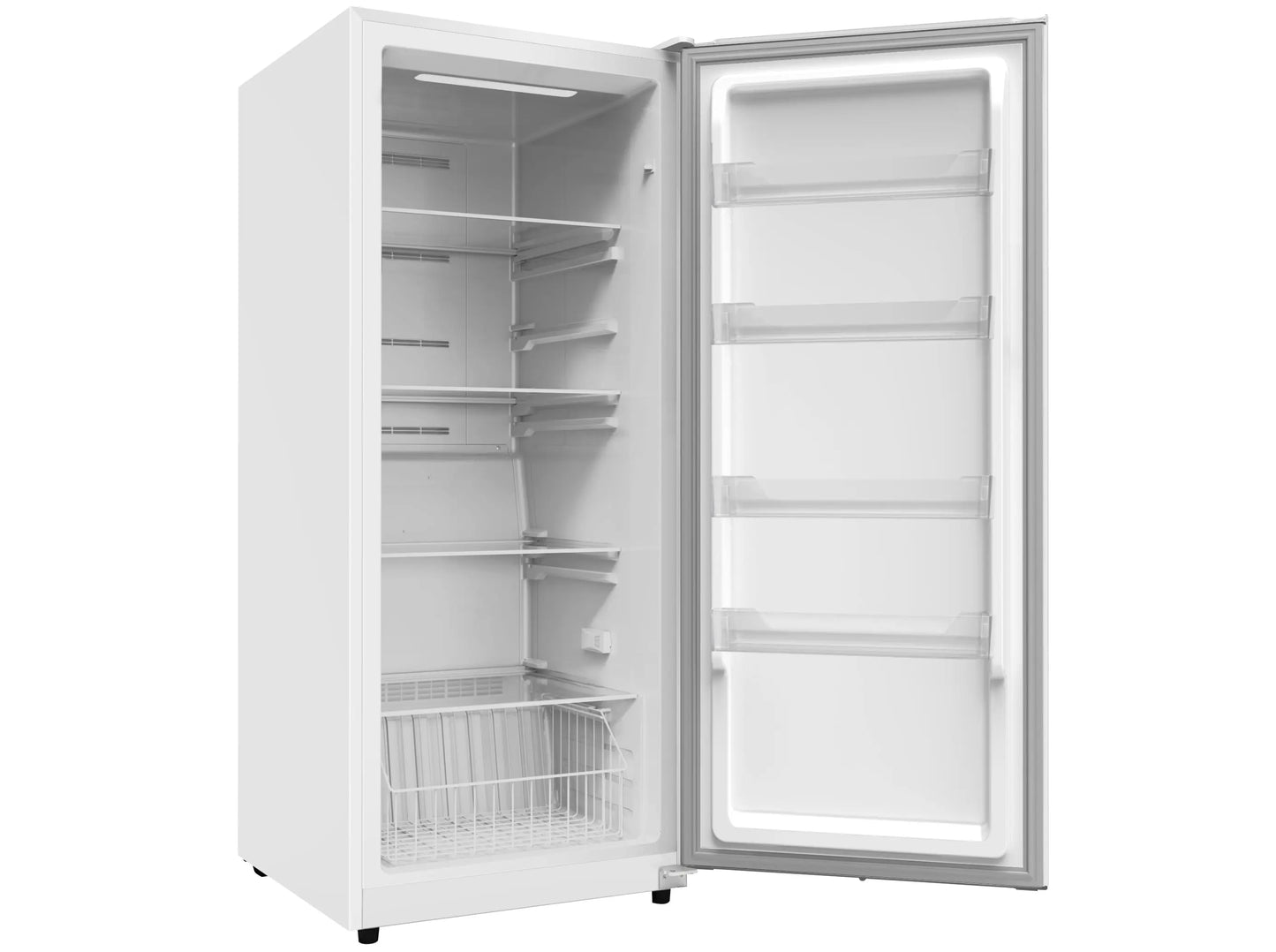 Hamilton Beach,17 Cu. Ft. Upright Convertible Freezer and Refrigerator, HBFRF1798, White | Fridge.com