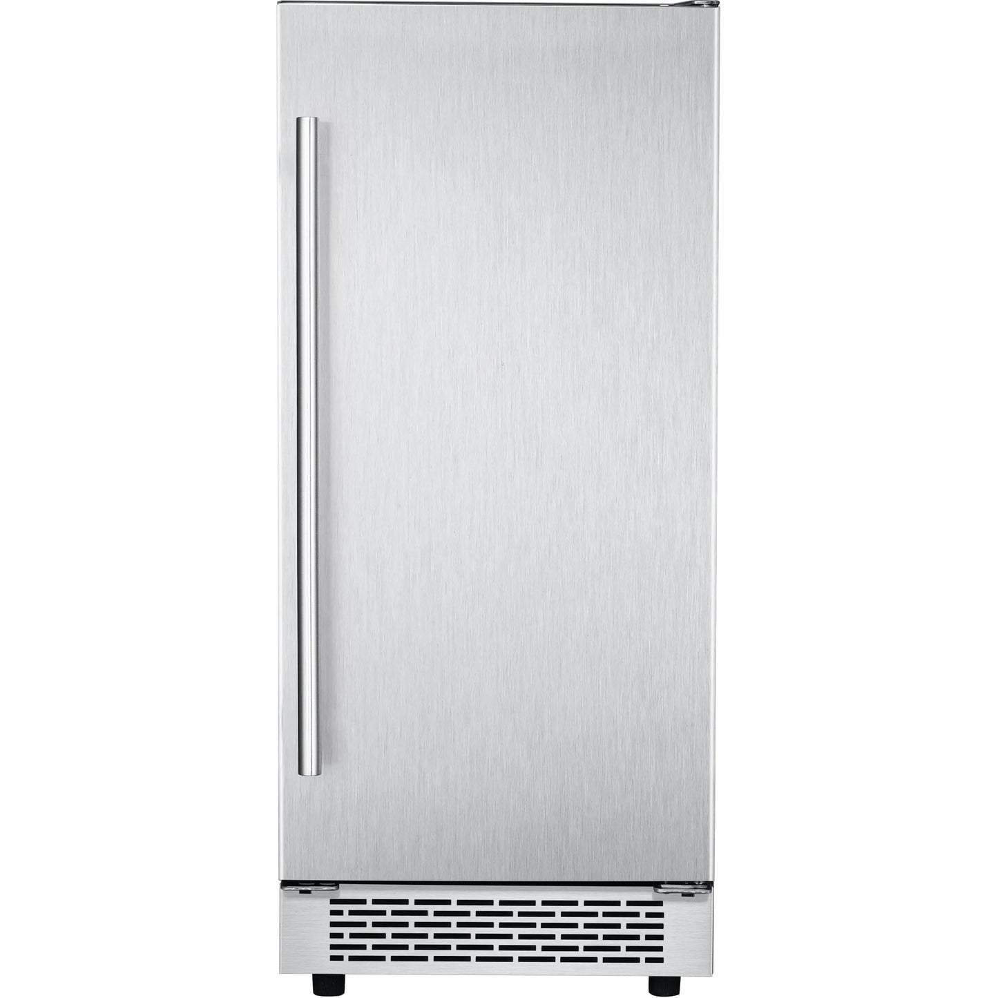 Hanover the Vault 15 In. Stainless Steel Undercounter Ice Maker with Reversible Door and Touch Controls | Fridge.com