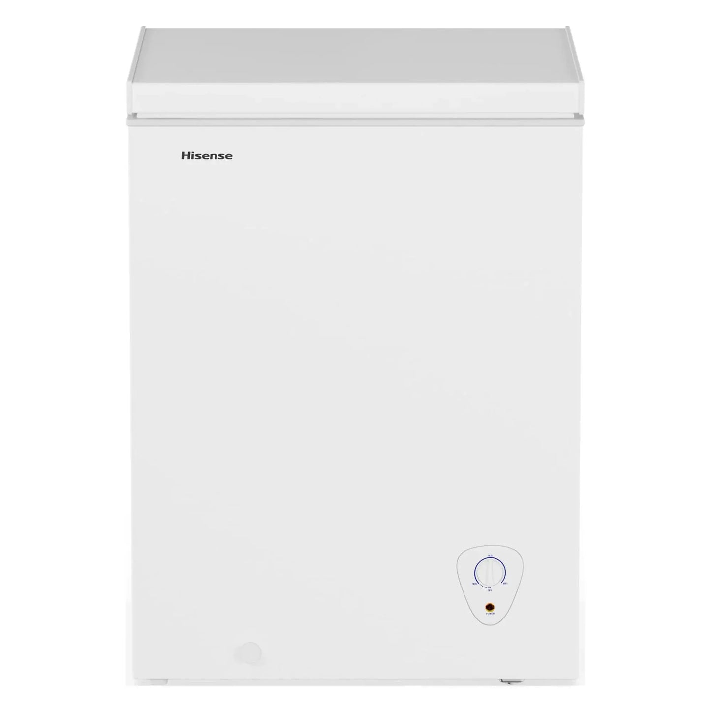 Hisense 5 cu ft Garage Ready Chest Freezer, White, 33.6" Height, 1 Year Warranty, WFC050M6XWD New | Fridge.com