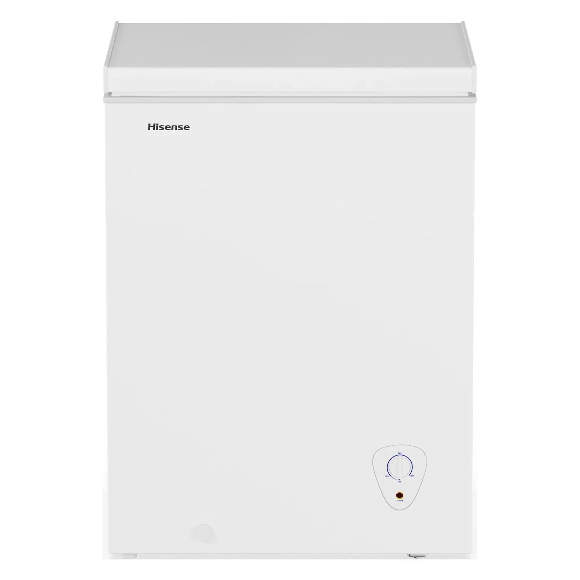 Hisense 5 cu ft Garage Ready Chest Freezer, White, 33.6" Height, 1 Year Warranty, WFC050M6XWD New | Fridge.com