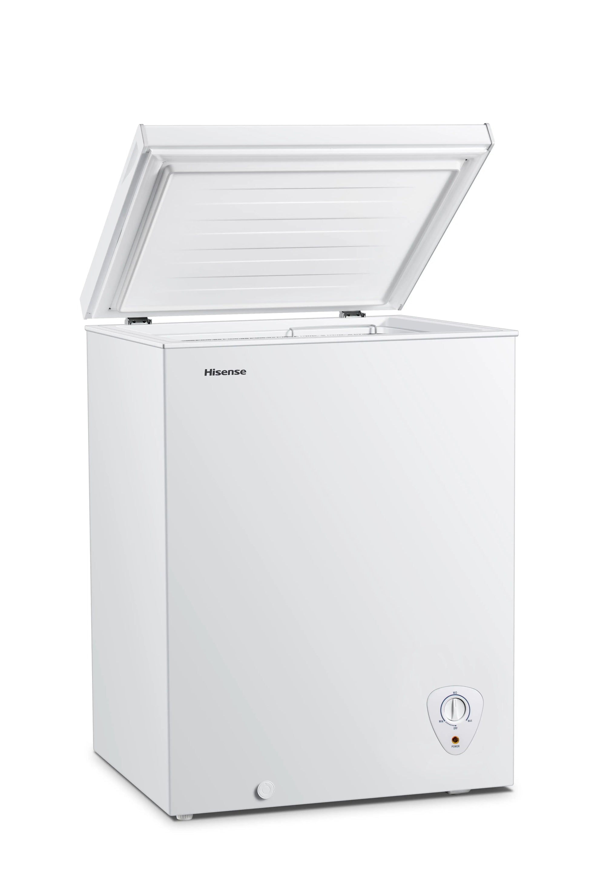 Hisense 5 cu ft Garage Ready Chest Freezer, White, 33.6" Height, 1 Year Warranty, WFC050M6XWD New | Fridge.com