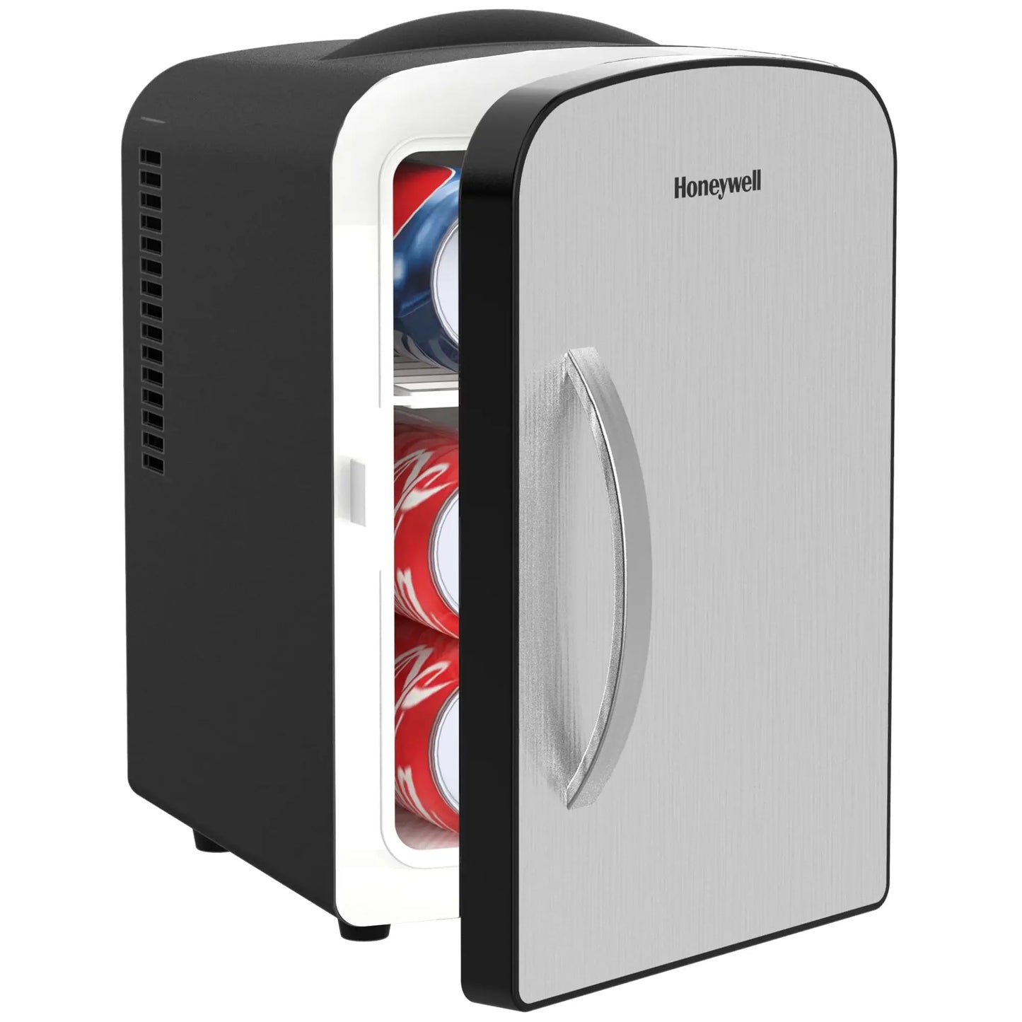 Honeywell 4 Liter Personal Fridge Cools or Heats & Provides Compact Storage for Skincare, Snacks, or 6 12Oz Cans | Fridge.com