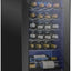 Hoomic 17'' 66 Bottle Single Zone Freestanding Wine Refrigerator | Fridge.com