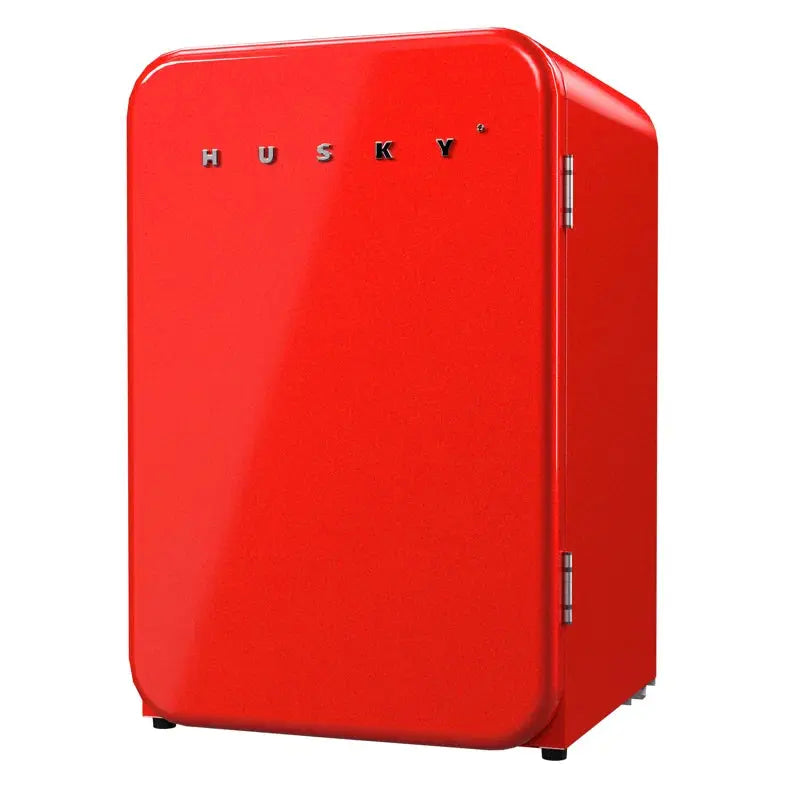 Husky Premium 106L Retro Style 3.74 Cu.Ft. Under-Counter Freestanding Mini Fridge | Fridge.com