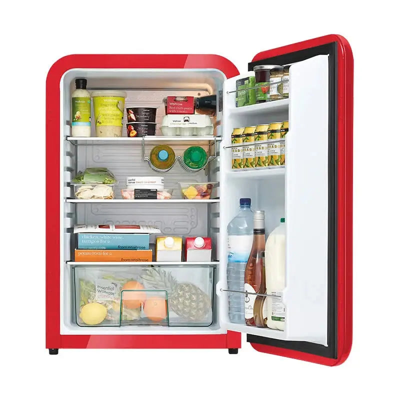 Husky Premium 106L Retro Style 3.74 Cu.Ft. Under-Counter Freestanding Mini Fridge | Fridge.com