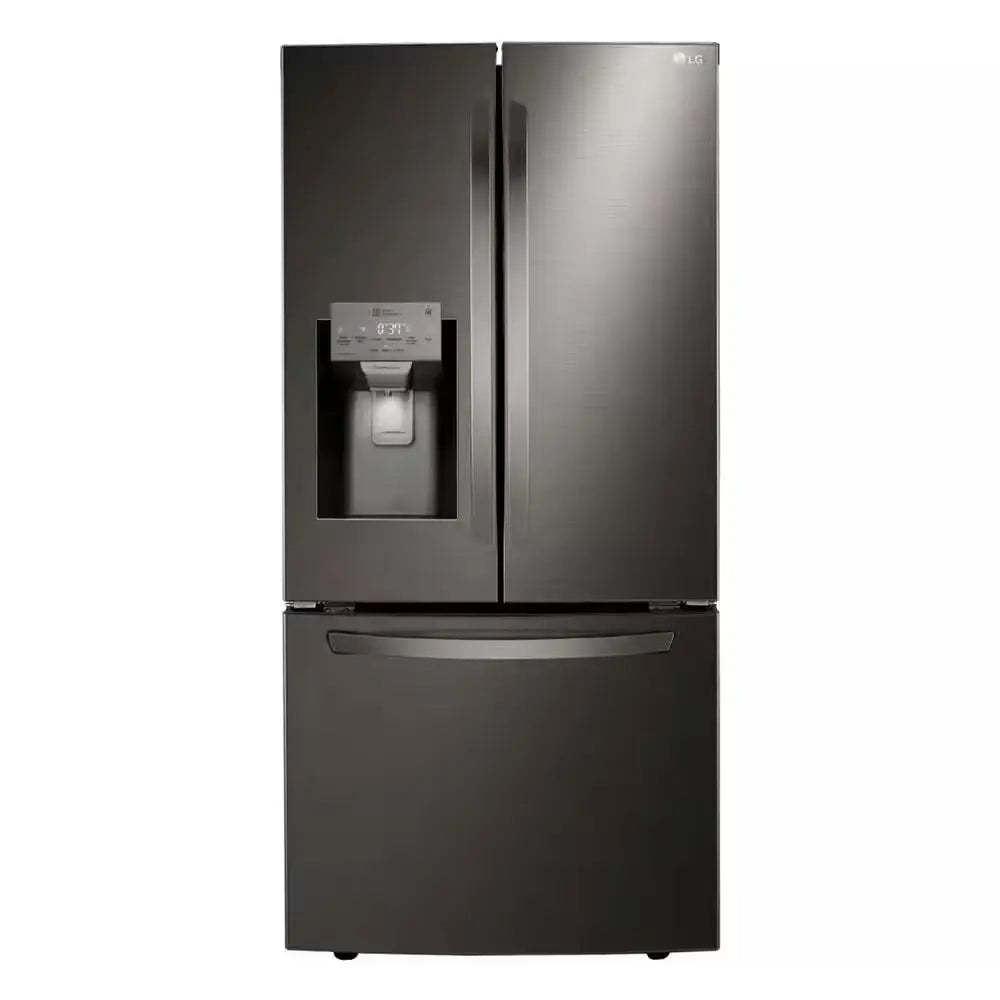 25 Cu. Ft. French Door Refrigerator W/ Ice and Water Dispenser and Smartdiagnosis in Printproof Stainless Steel | Fridge.com