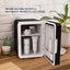 Icon Beauty Mini Fridge with LED Mirror 6.75In, 4-Liter Compact Mini Cooler with Standard Door, New | Fridge.com