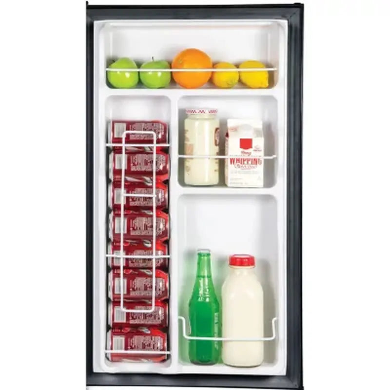 Igloo 3.2 Cu. Ft. Single-Door Refrigerator, IRF32BK | Fridge.com