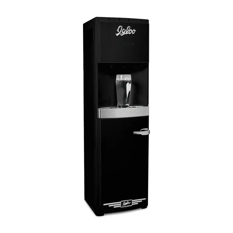 Igloo Retro Bottom Load Water Cooler Dispenser, Hot, Cold Water, Holds 3 or 5 Gallons | Fridge.com