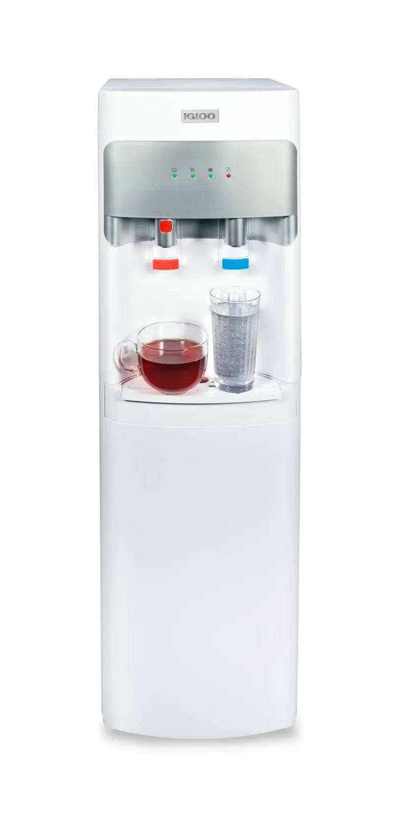 Igloo White Free Standing Bottom Loading Electric Water Dispenser | Fridge.com