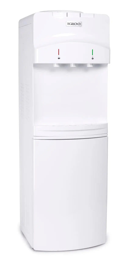 Igloo White Top Loading Electric Water Dispenser | Fridge.com