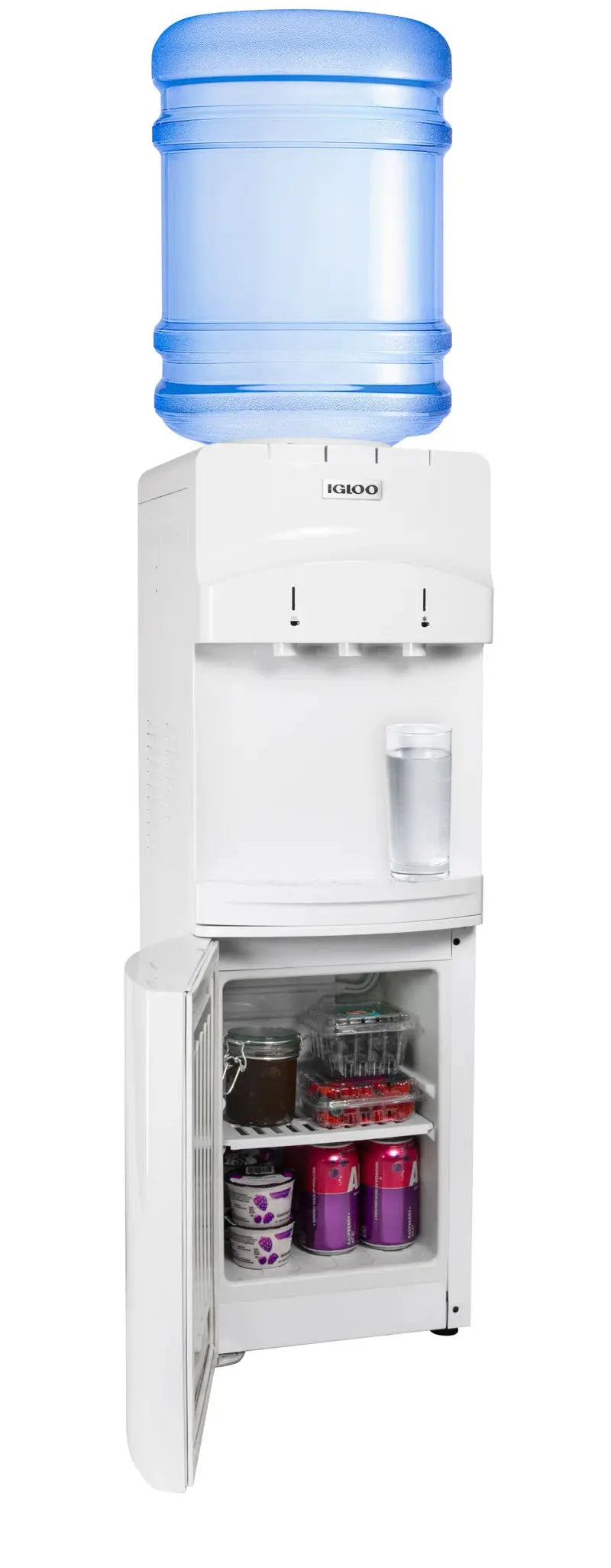 Igloo White Top Loading Electric Water Dispenser | Fridge.com