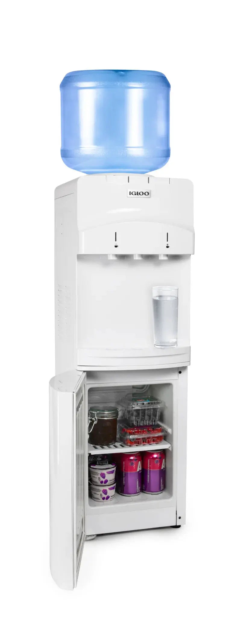 Igloo White Top Loading Electric Water Dispenser | Fridge.com