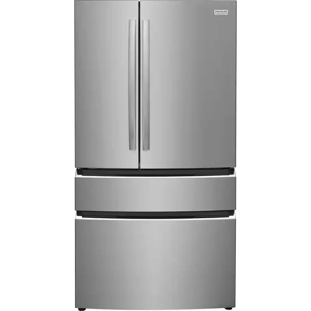 Gallery 36 In. 27.2 Cu. Ft. 4 Door French Door Standard Depth Refrigerator, Stainless Steel W/Internal Water Dispenser | Fridge.com