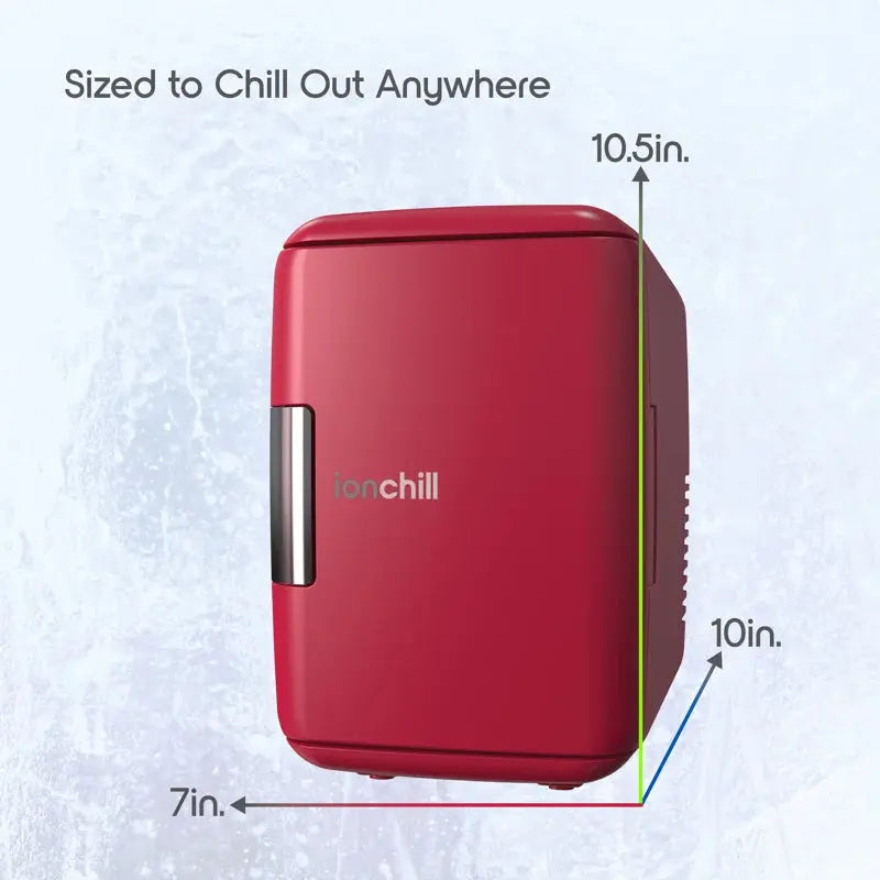 Ionchill 0.035 Cubic Feet Portable Countertop Mini Fridge | Fridge.com