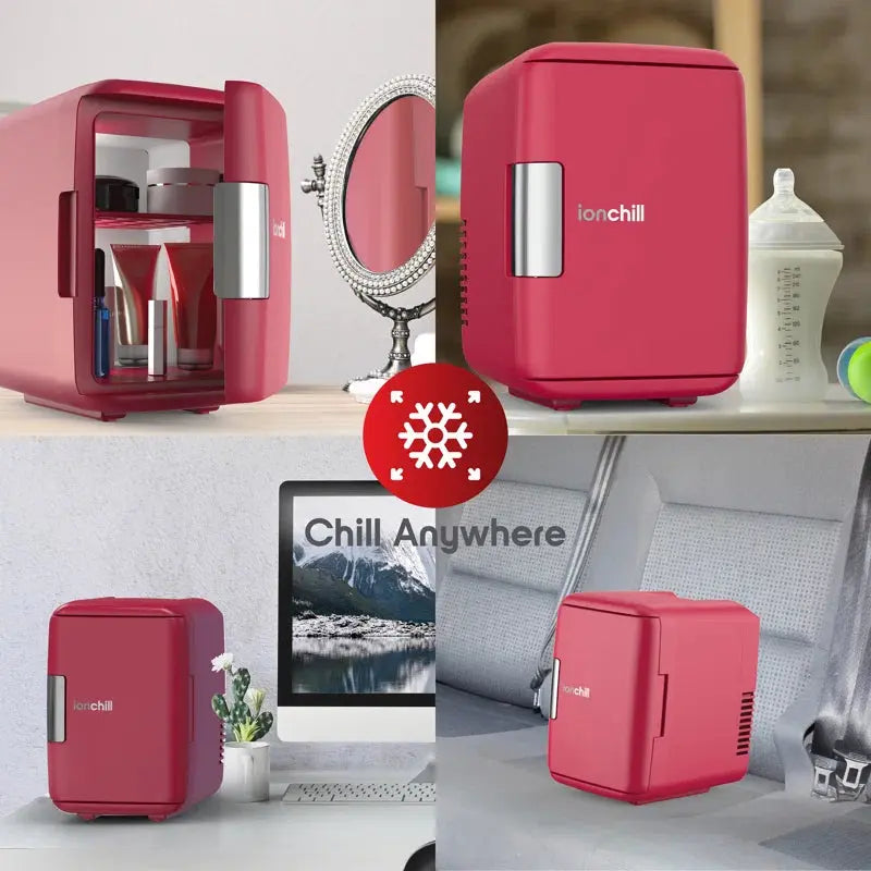 Ionchill 0.035 Cubic Feet Portable Countertop Mini Fridge | Fridge.com