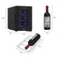 Ionchill 6-Bottle Wine Cooler, New Standard Door Mini Fridge with Wine Rack and Temp. Control, 9.75In | Fridge.com