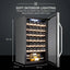 Ivation 18.7'' 34 Bottle Single Zone Freestanding Wine Refrigerator | Fridge.com