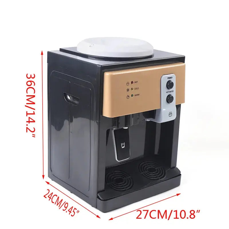 JOYDING Black Countertop Top Loading Electric Water Dispenser | Fridge.com