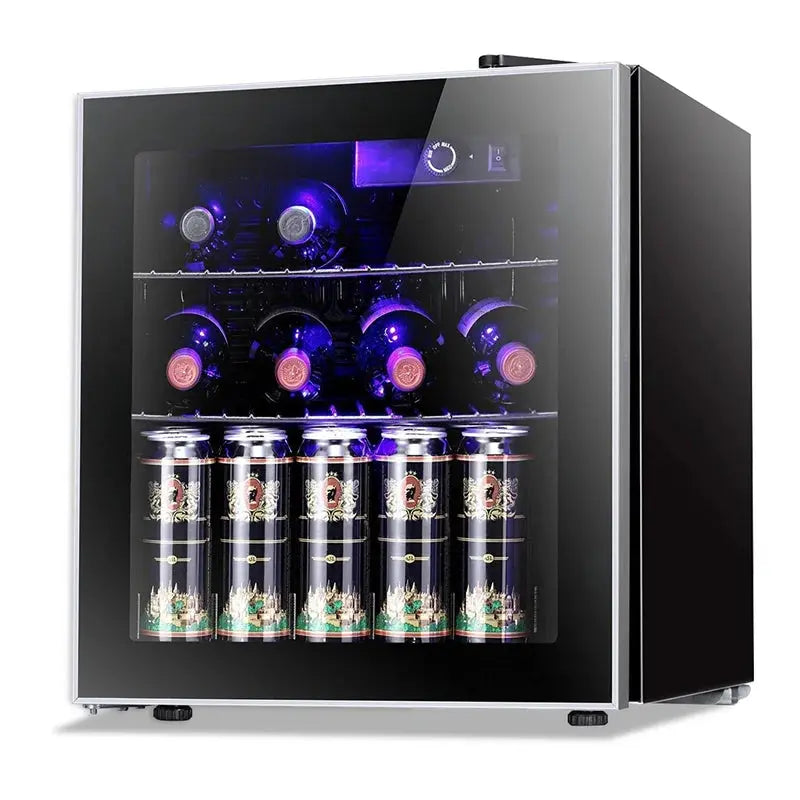 KELIVOL 17.7'' 8 Bottle Single Zone Freestanding Wine Refrigerator | Fridge.com