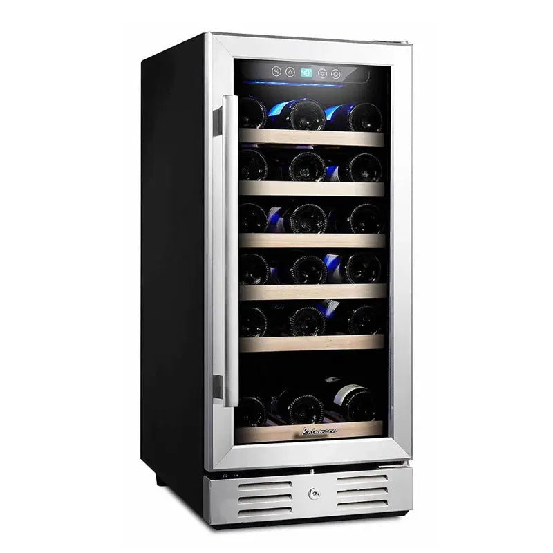 Kalamera 14.9'' 30 Bottle Single Zone Wine Refrigerator | Fridge.com