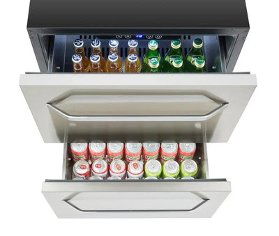 Kalamera 147 Cans (12 Oz.) 5.1 Cubic Feet Convertible Beverage Refrigerator with Wine Storage | Fridge.com