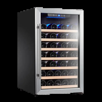 Kalamera 19.3'' 50 Bottle Single Zone Freestanding Wine Refrigerator | Fridge.com