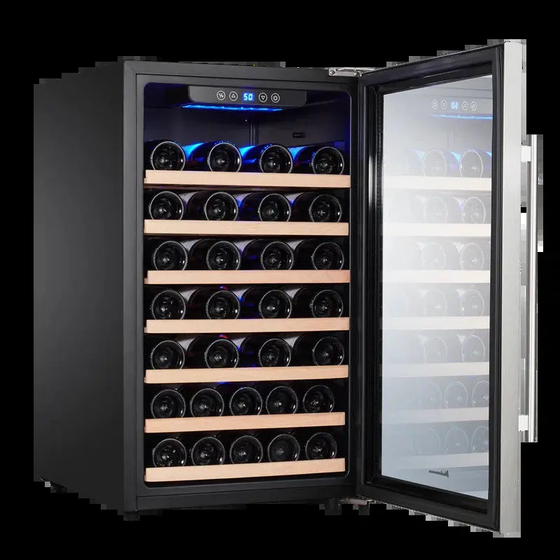 Kalamera 19.3'' 50 Bottle Single Zone Freestanding Wine Refrigerator | Fridge.com