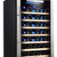 Kalamera 19.3'' 50 Bottle Single Zone Freestanding Wine Refrigerator | Fridge.com