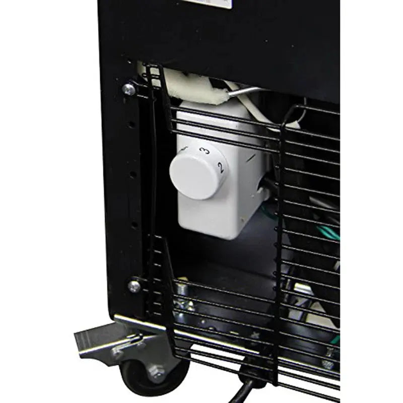 Kegco 0.69 Cubic Feet Black Dual Tap Freestanding Kegerator with Adjustable Temperature | Fridge.com