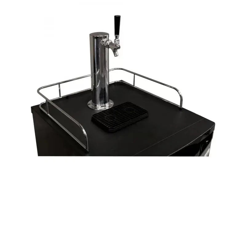 Kegco 4.9 Cubic Feet Single Tap Freestanding Kegerator with Adjustable Temperature | Fridge.com