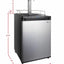 Kegco 5.6 Cubic Feet Dual Tap Freestanding Kegerator with Adjustable Temperature | Fridge.com