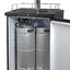 Kegco 5.6 Cubic Feet Dual Tap Freestanding Kegerator with Adjustable Temperature | Fridge.com