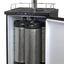 Kegco 5.6 Cubic Feet Dual Tap Freestanding Kegerator with Adjustable Temperature | Fridge.com