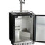 Kegco 6.6 Cubic Feet Stainless Steel Triple Tap Built-In Kegerator with Door Lock and Adjustable Temperature | Fridge.com