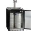 Kegco 6.6 Cubic Feet Stainless Steel Triple Tap Built-In Kegerator with Door Lock and Adjustable Temperature | Fridge.com