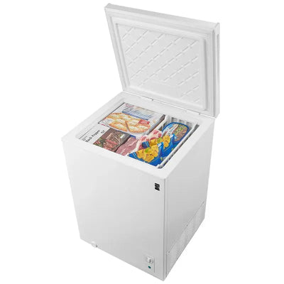 Kenmore 5 Cu. Ft. (143L) Convertible Chest Freezer with Refrigerator, White | Fridge.com