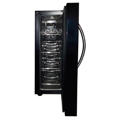 Koblenz 22.4'' 4 Bottle Single Zone Freestanding Wine Refrigerator | Fridge.com