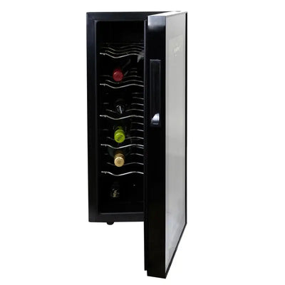 Koolatron 12 Bottle Wine Cooler Thermoelectric Freestanding Wine Fridge | Fridge.com