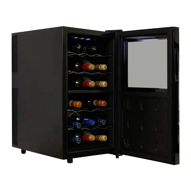 Koolatron 18 Bottle Dual Zone Wine Cooler Freestanding Wine Fridge | Fridge.com