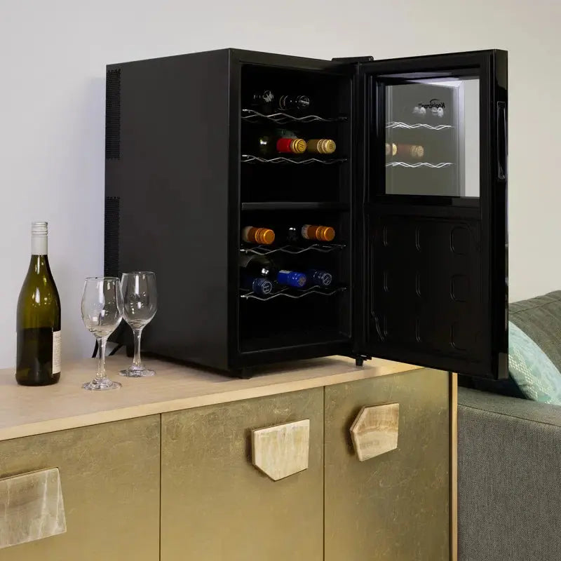 Koolatron 18 Bottle Dual Zone Wine Cooler Freestanding Wine Fridge | Fridge.com