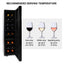 Koolatron 18 Bottle Slim Dual Zone Wine Cooler Freestanding Wine Fridge | Fridge.com