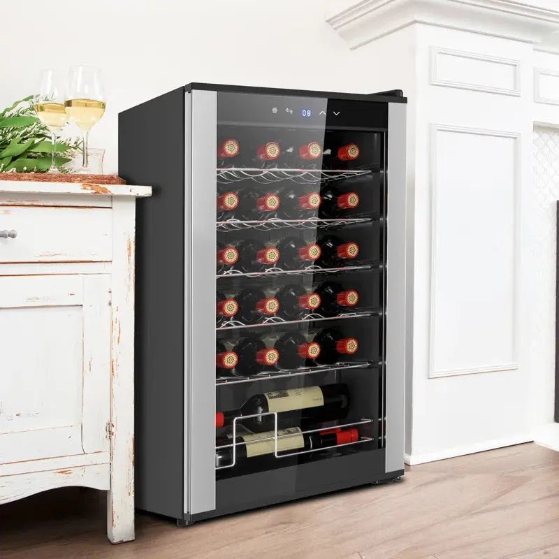 Koolatron 24 Bottle Wine Refrigerator Freestanding Compressor Wine Fridge | Fridge.com