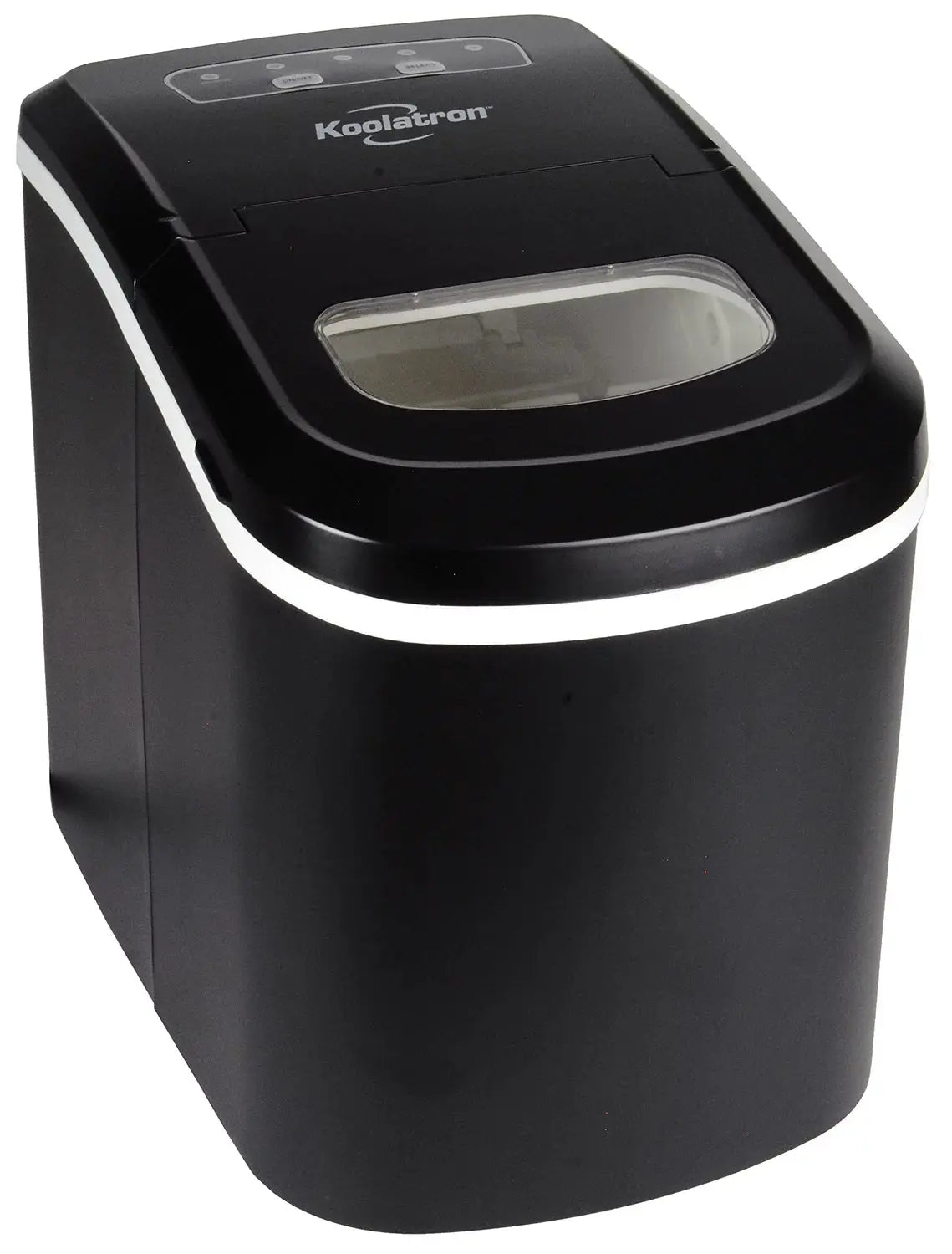 Koolatron 25Lb Portable Countertop Ice Maker KIM26, Black | Fridge.com